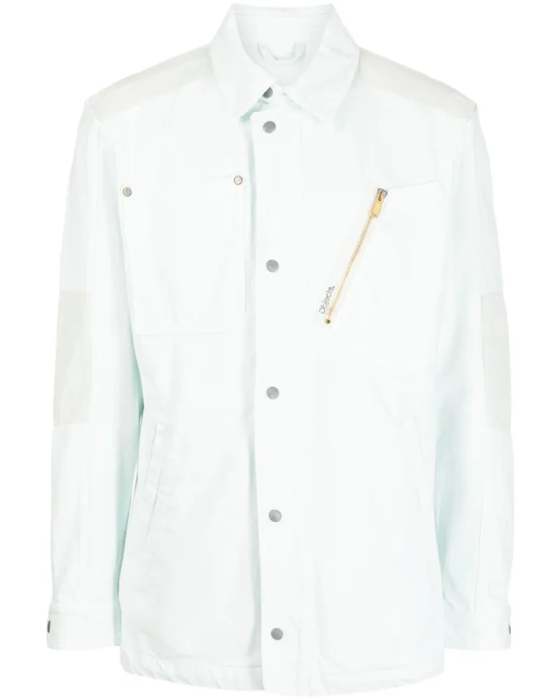 Objects IV Life Hemdjacke mit mehreren Taschen - Blau Blau