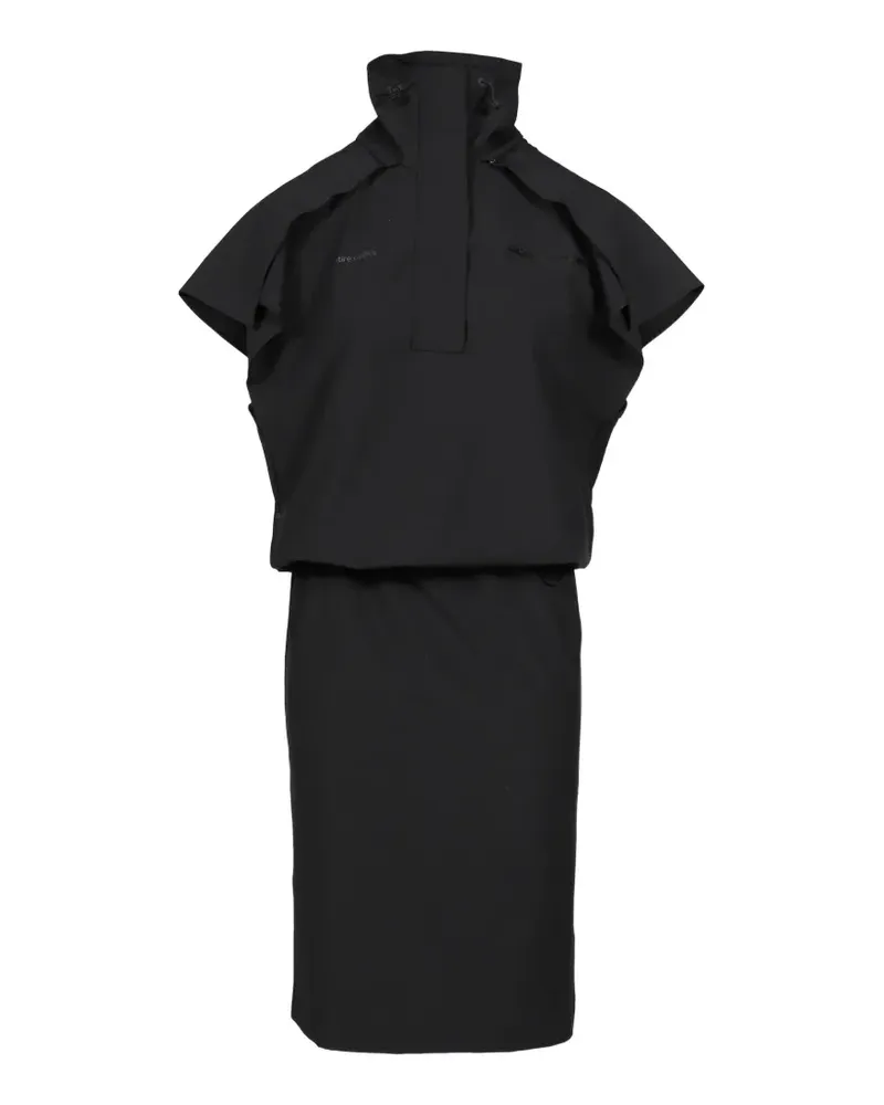 adidas Jacke mit Cape-Detail - Schwarz Schwarz