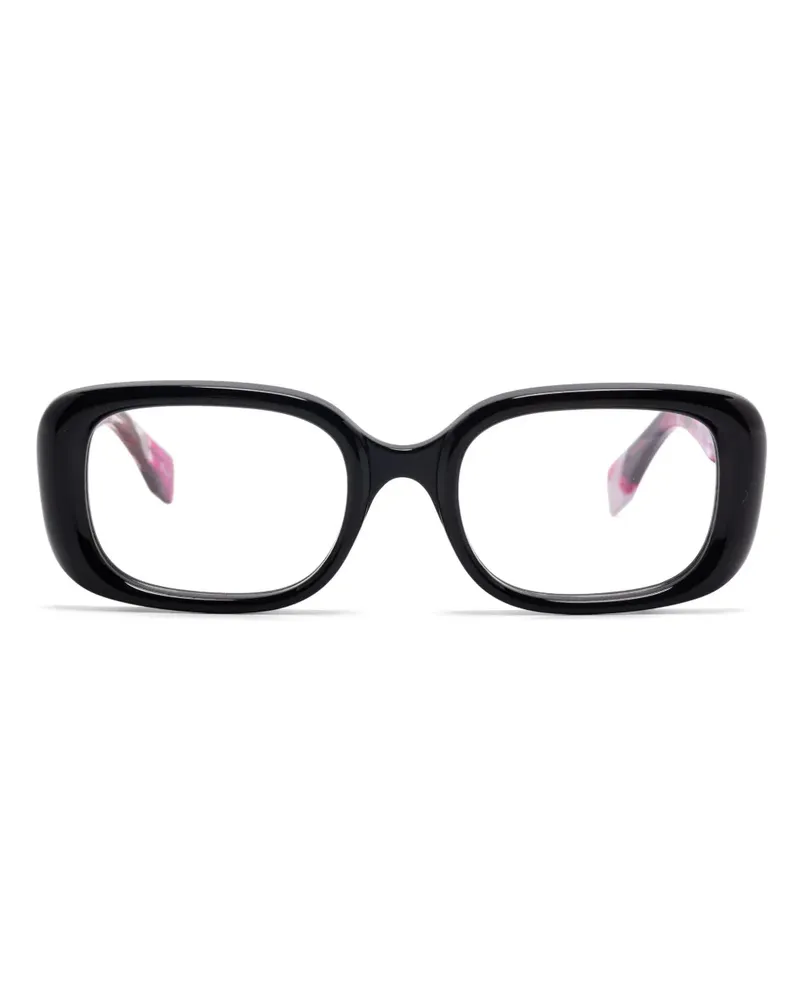 Gucci Brille mit Butterfly-Gestell - Schwarz Schwarz