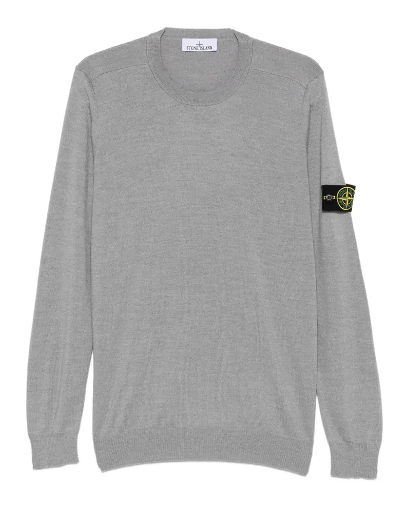 Stone Island Pullover mit rundem Ausschnitt - Grau Grau