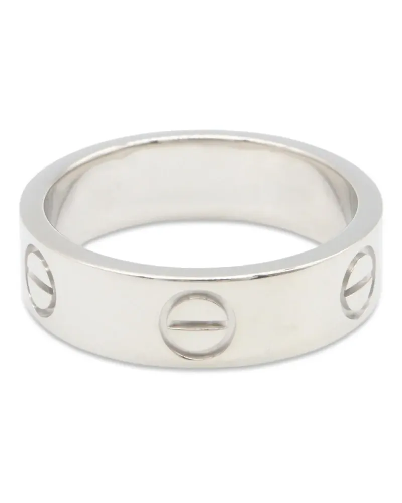 Cartier 2010s Love screw-motif ring - Silber Silber
