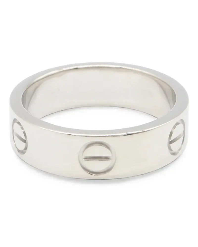 Cartier 2010s Love screw-motif ring - Silber Silber