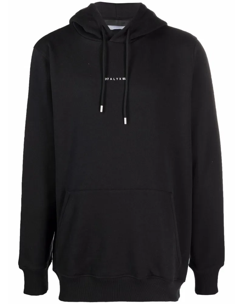 1017 ALYX 9SM Hoodie mit Logo-Print Schwarz