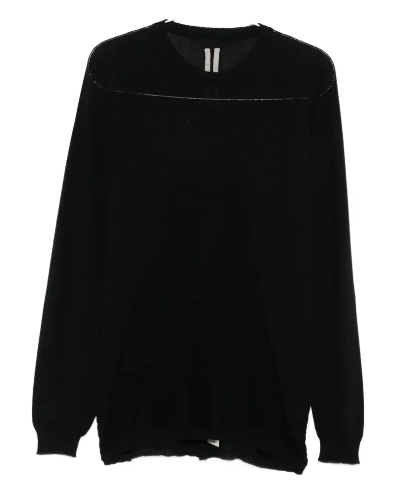 Rick Owens Pullover mit rundem Ausschnitt - Schwarz Schwarz