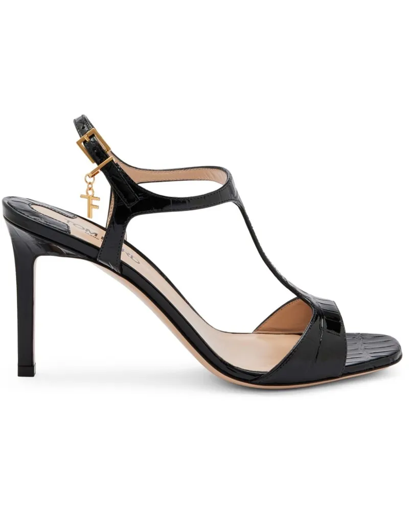 Tom Ford Angelina Sandalen 105mm - Schwarz Schwarz