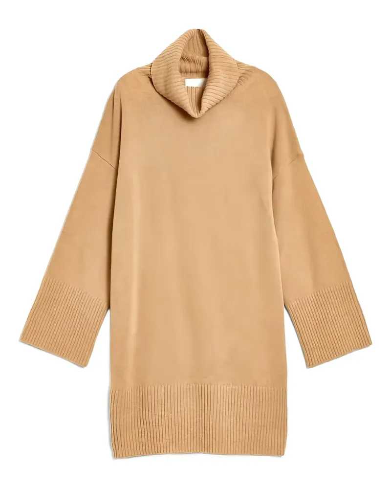 Gant roll-neck mini dress - Nude Nude