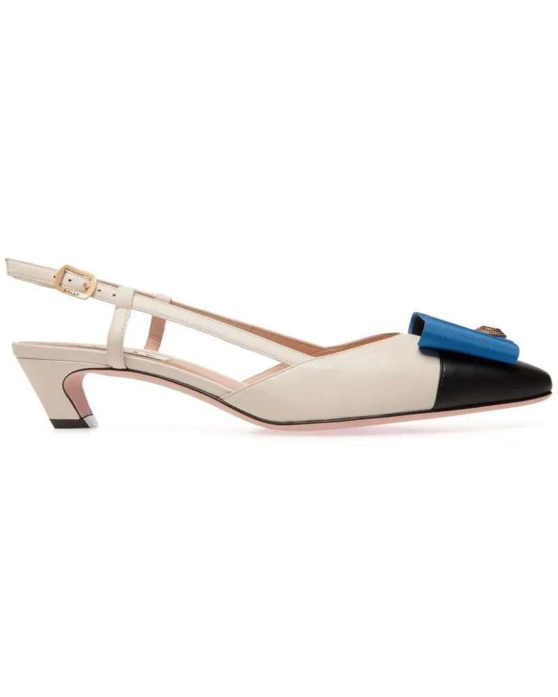 Bally Pumps mit B-Schleife 35mm - Weiß Weiß