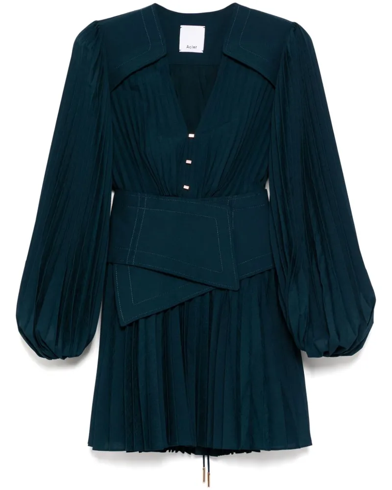 Acler Rhodes Kleid - Blau Blau