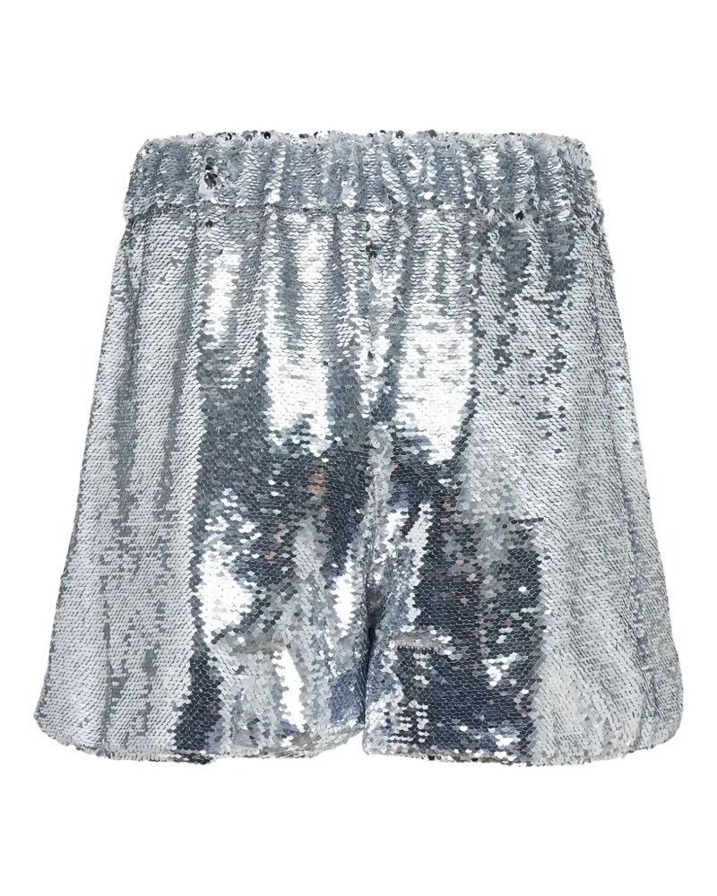 Simone Rocha sequin-embellished shorts - Silber Silber