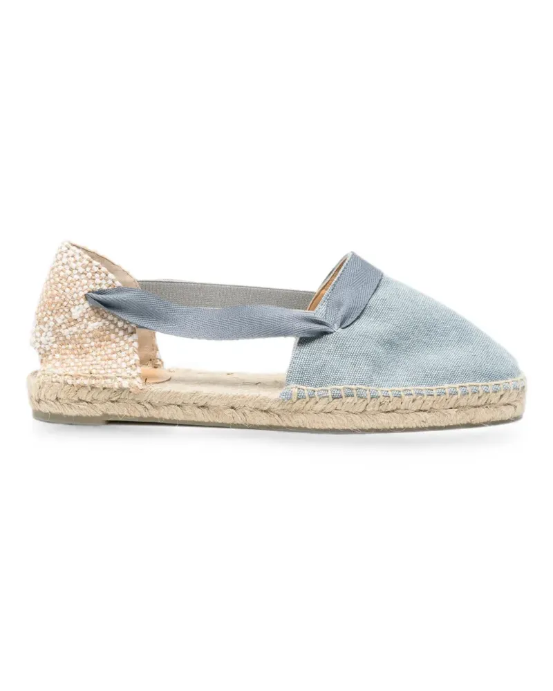 Castañer woven-panel espadrilles - Blau Blau
