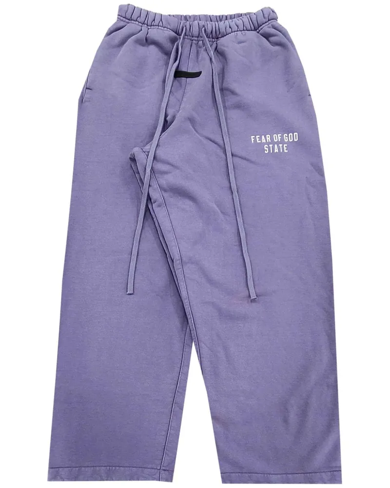 Fear of God Jogginghose mit Logo-Print - Violett Violett