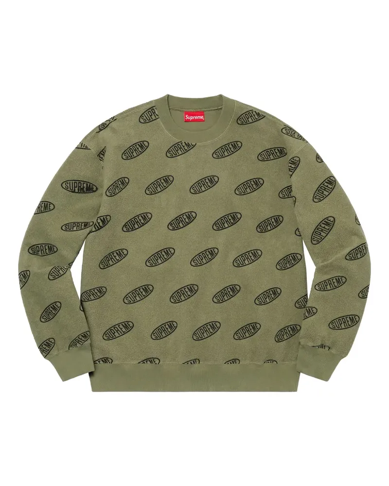 Supreme Being Liner Sweatshirt mit Rundhalsausschnitt - Grün Grün