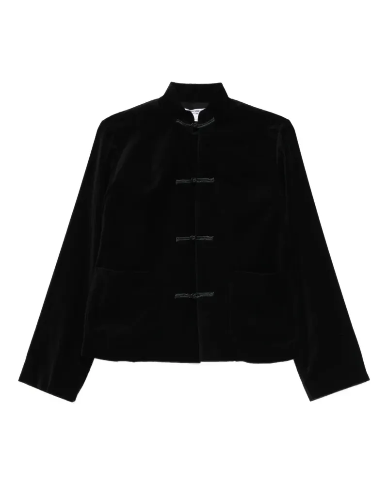 Comme des Garçons Jacke aus Samt - Schwarz Schwarz