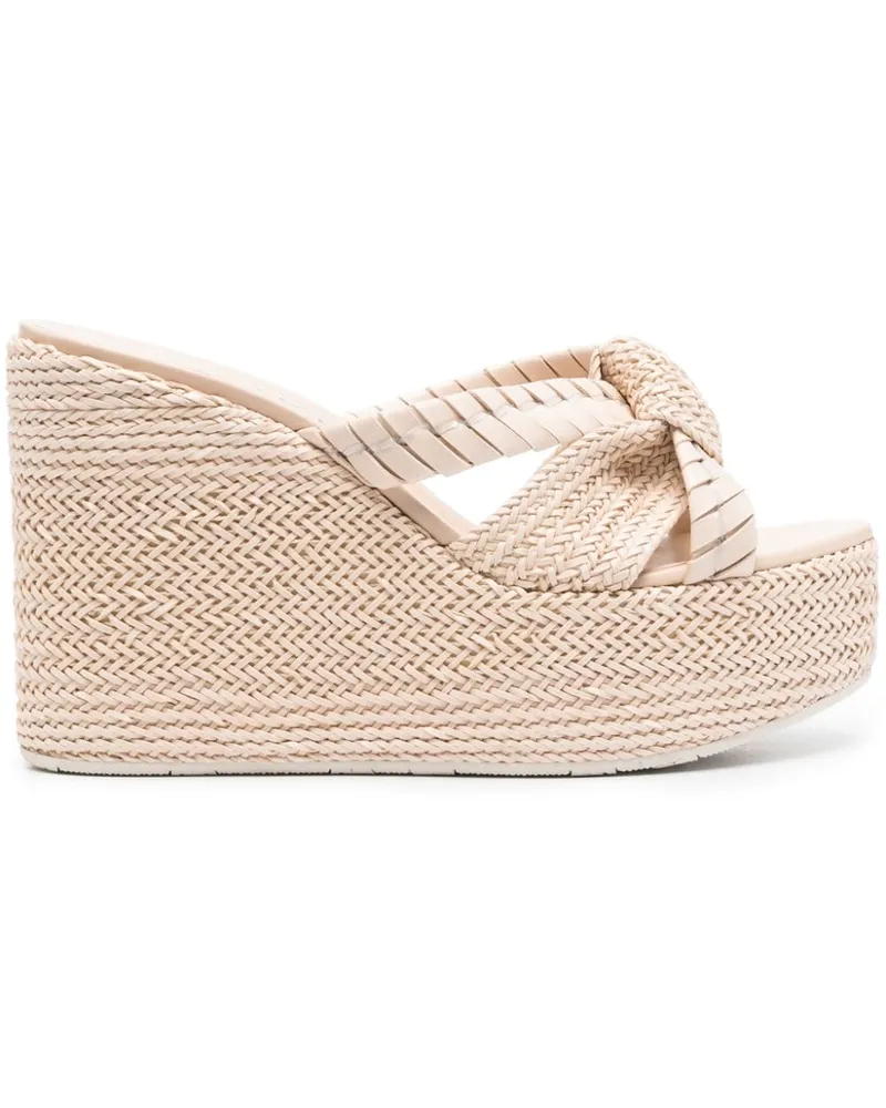 Casadei Formentera Wedge-Sandalen 130mm - Rosa Rosa