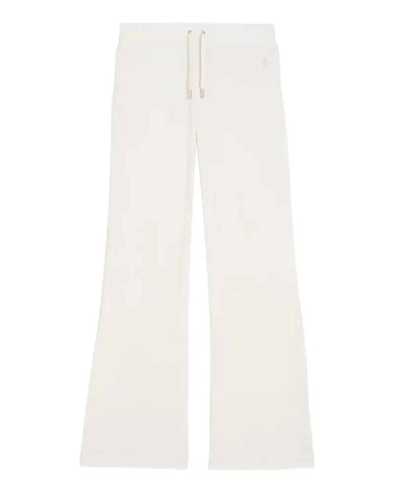 Juicy Couture Jogginghose aus Velours mit Strass - Weiß Weiß