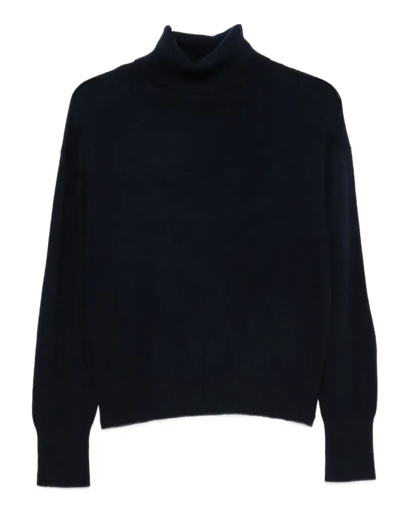 Semicouture roll-neck sweater - Blau Blau