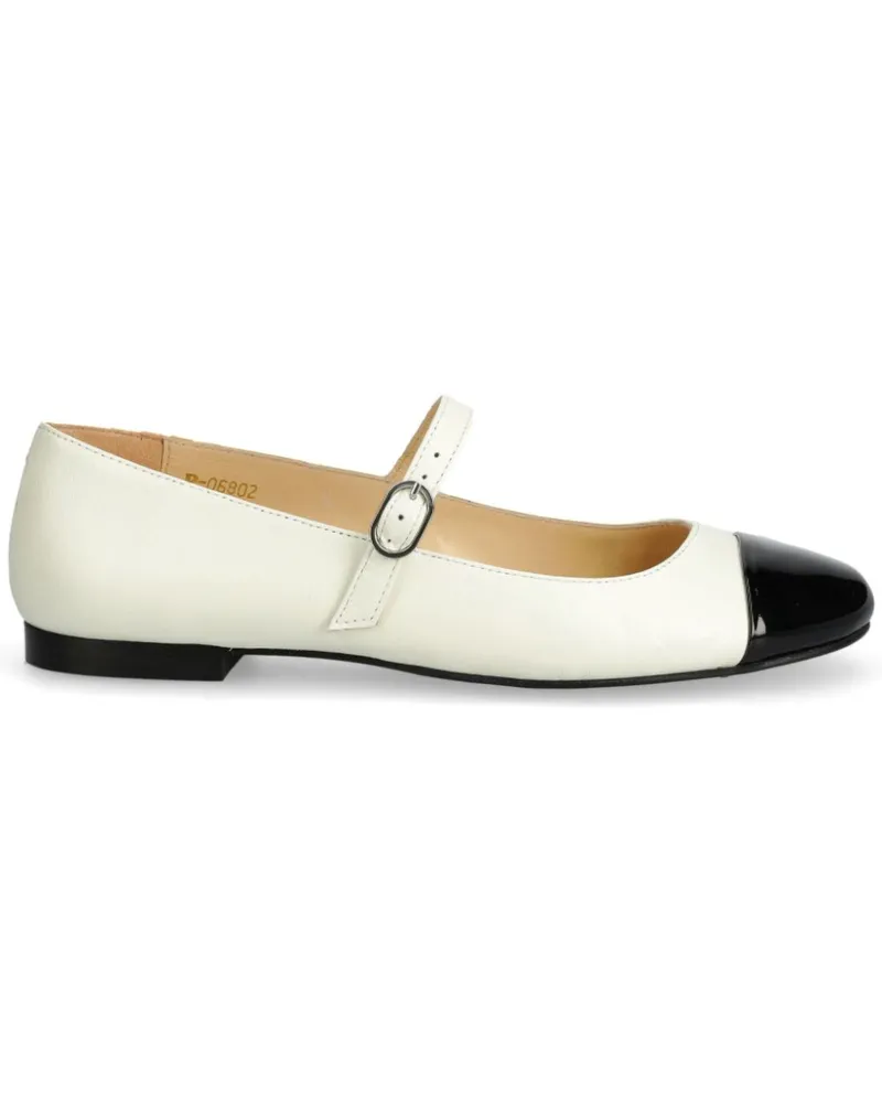 Alohas Musa Ballerinas - Weiß Weiß