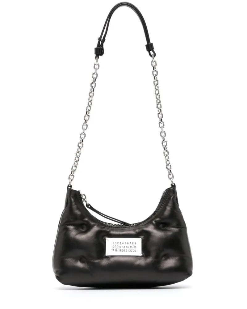 Maison Margiela Micro Glam Slam Schultertasche - Schwarz Schwarz