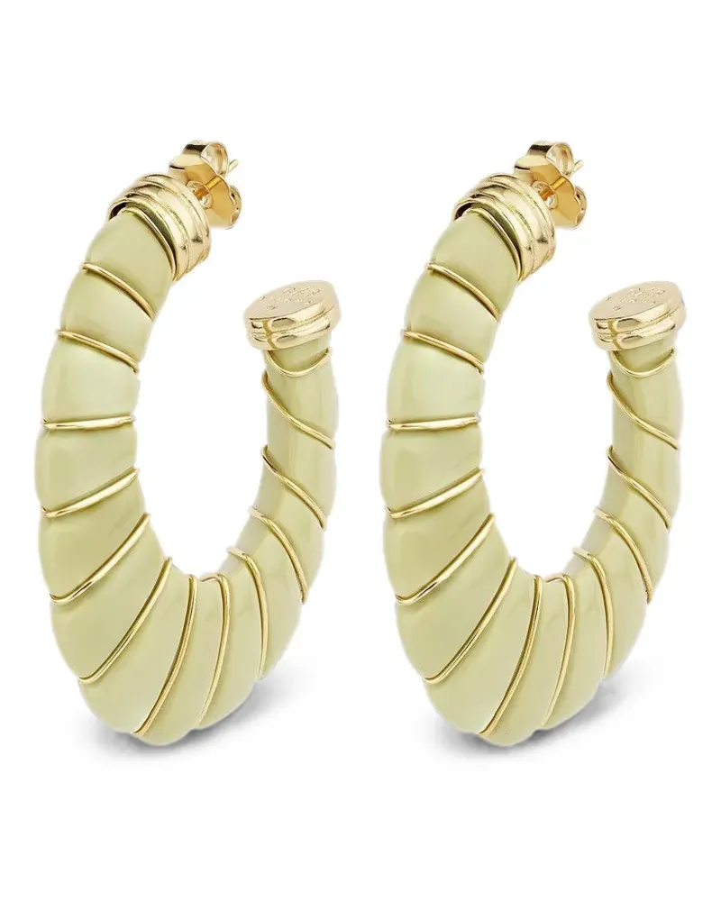 Gas Bijoux Cyclade hoop earrings - Gold Gold