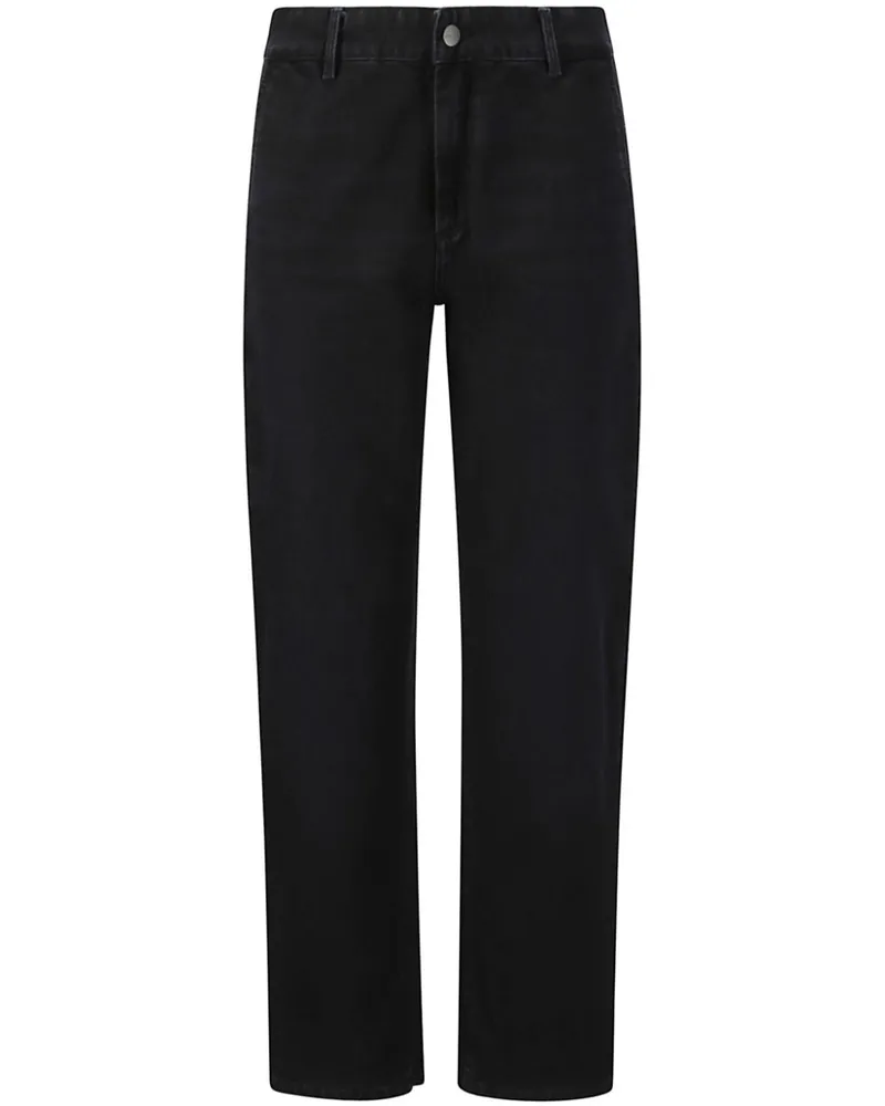 Carhartt WIP W' Pierce Straight-Leg-Jeans - Schwarz Schwarz