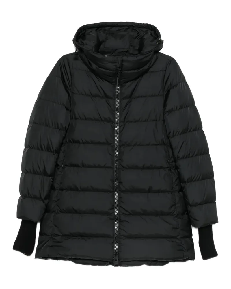 Herno Gefütterte Jacke mit Stehkragen - Schwarz Schwarz