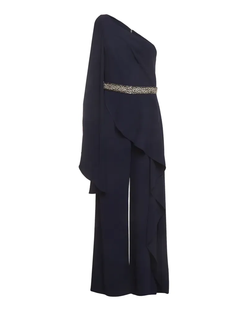 Alice + Olivia Venita Jumpsuit mit Kristallen - Blau Blau