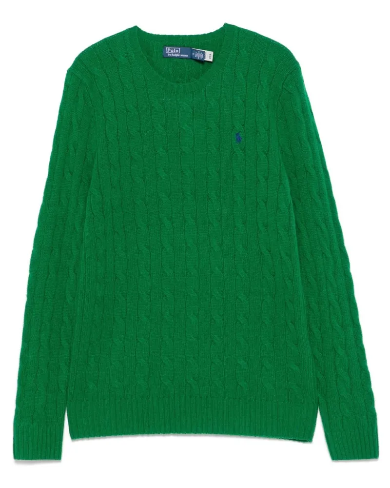 Ralph Lauren Pullover mit Polo Pony-Stickerei - Grün Grün