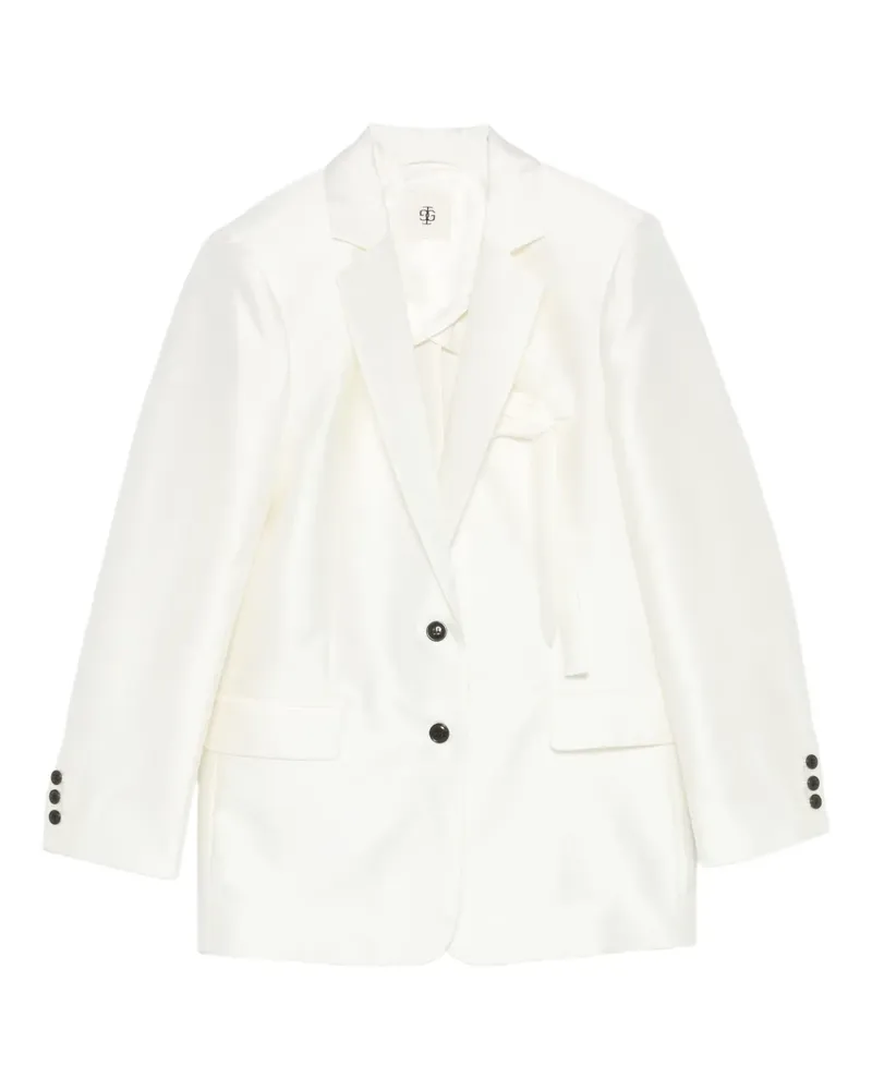 The Garment button-fastening blazer - Weiß Weiß