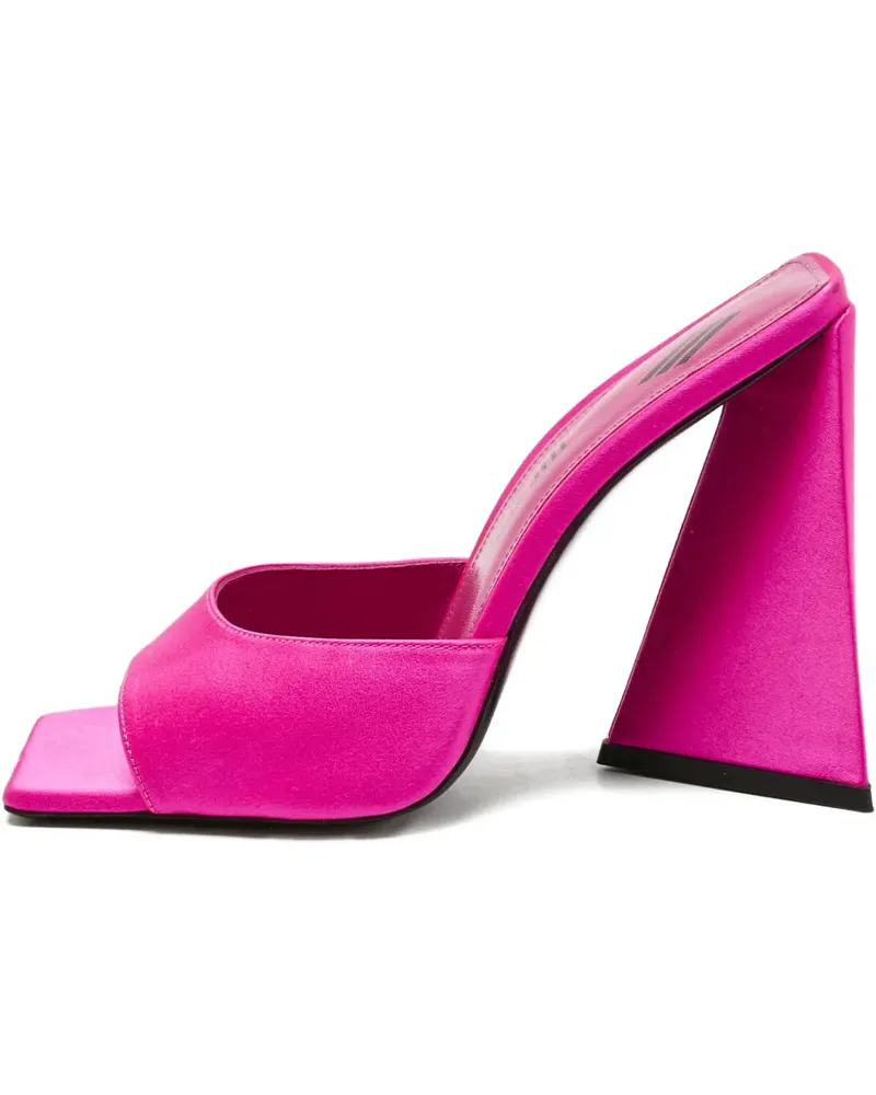 ATTICO Devon satin sandals - Rosa Rosa