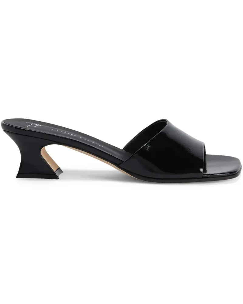 Giuseppe Zanotti Solhene Mules 45mm - Schwarz Schwarz