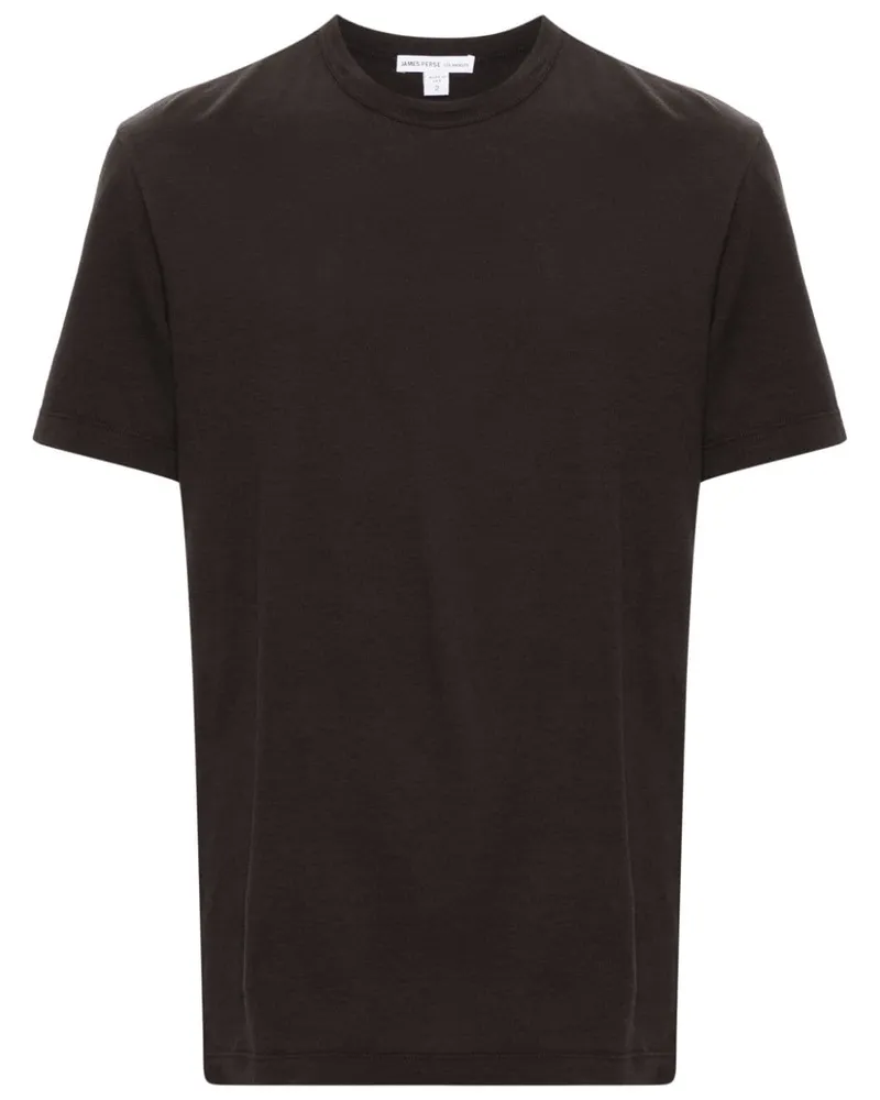 James Perse T-Shirt mit Rundhalsausschnitt - Grau Grau