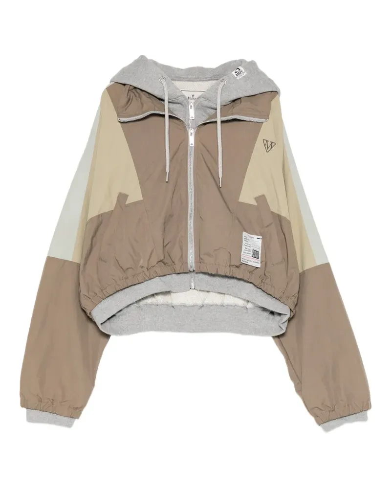 MIHARAYASUHIRO Jacke im Layering-Look - Braun Braun