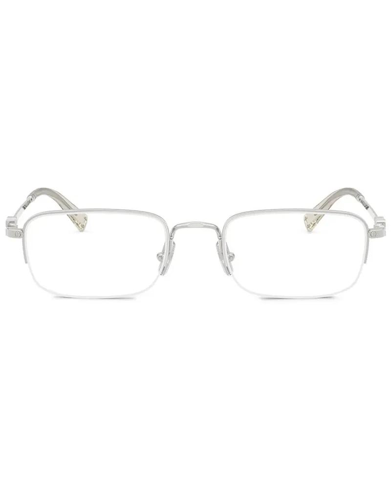Miu Miu MU 52WV Brille - Silber Silber