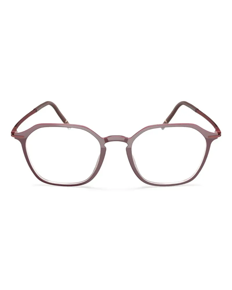 Silhouette geometric-frame glasses - Rosa Rosa