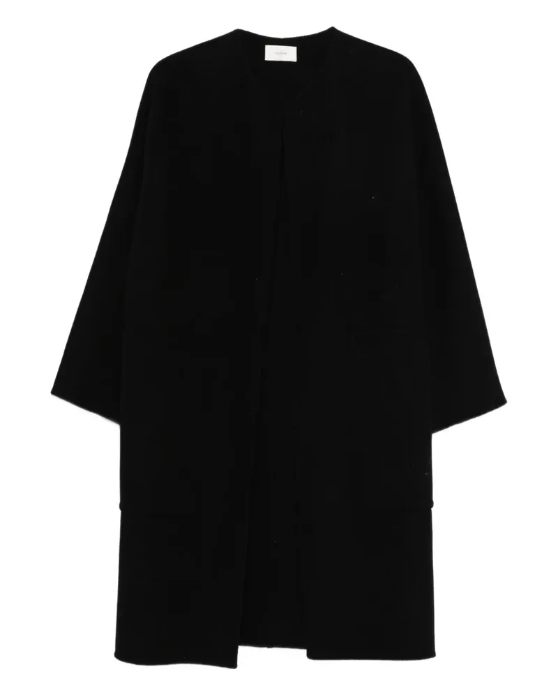 The Row Tiberus coat - Schwarz Schwarz
