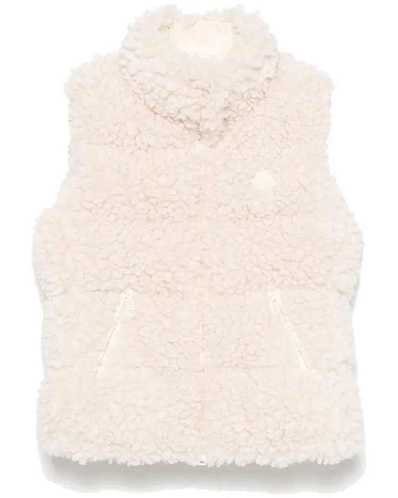 Moncler Wourl Weste - Nude Nude
