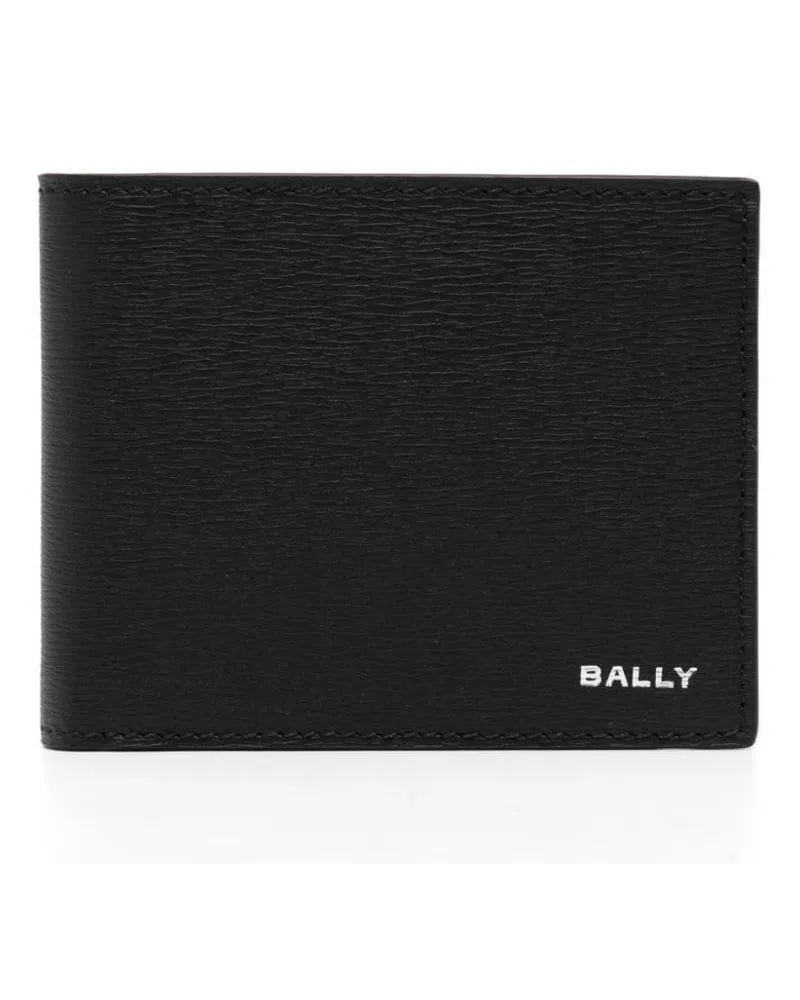 Bally Portemonnaie mit Logo-Stempel - Schwarz Schwarz