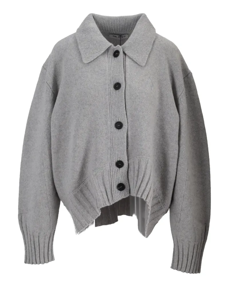 ATTICO collared cardigan - Grau Grau