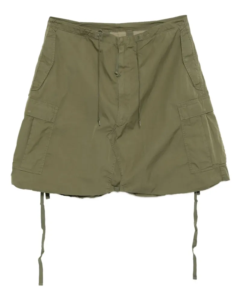 Junya Watanabe Shorts mit tiefem Schritt - Grün Grün