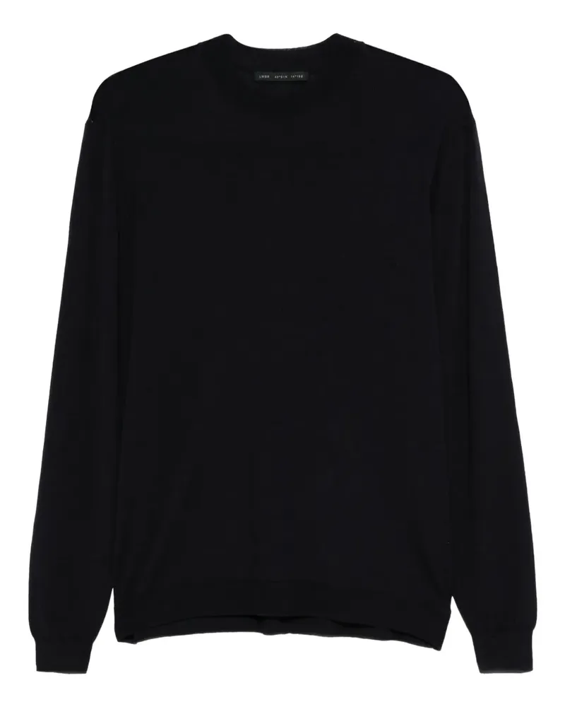 Low Brand Klassischer Pullover - Blau Blau
