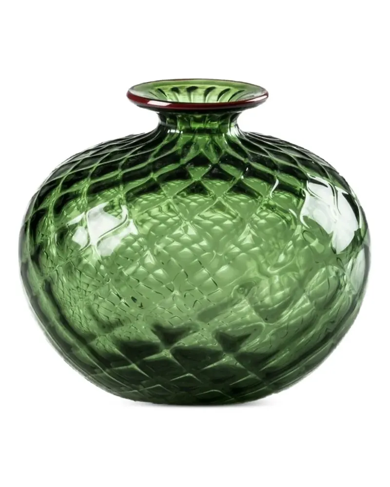 Venini Monofiori Balloton Vase - Grün Grün