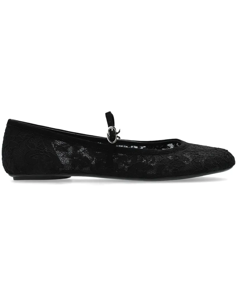 Gianvito Rossi Klassische Ballerinas - Schwarz Schwarz