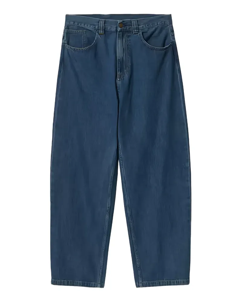 Carhartt WIP Jeans mit Logo-Patch - Blau Blau