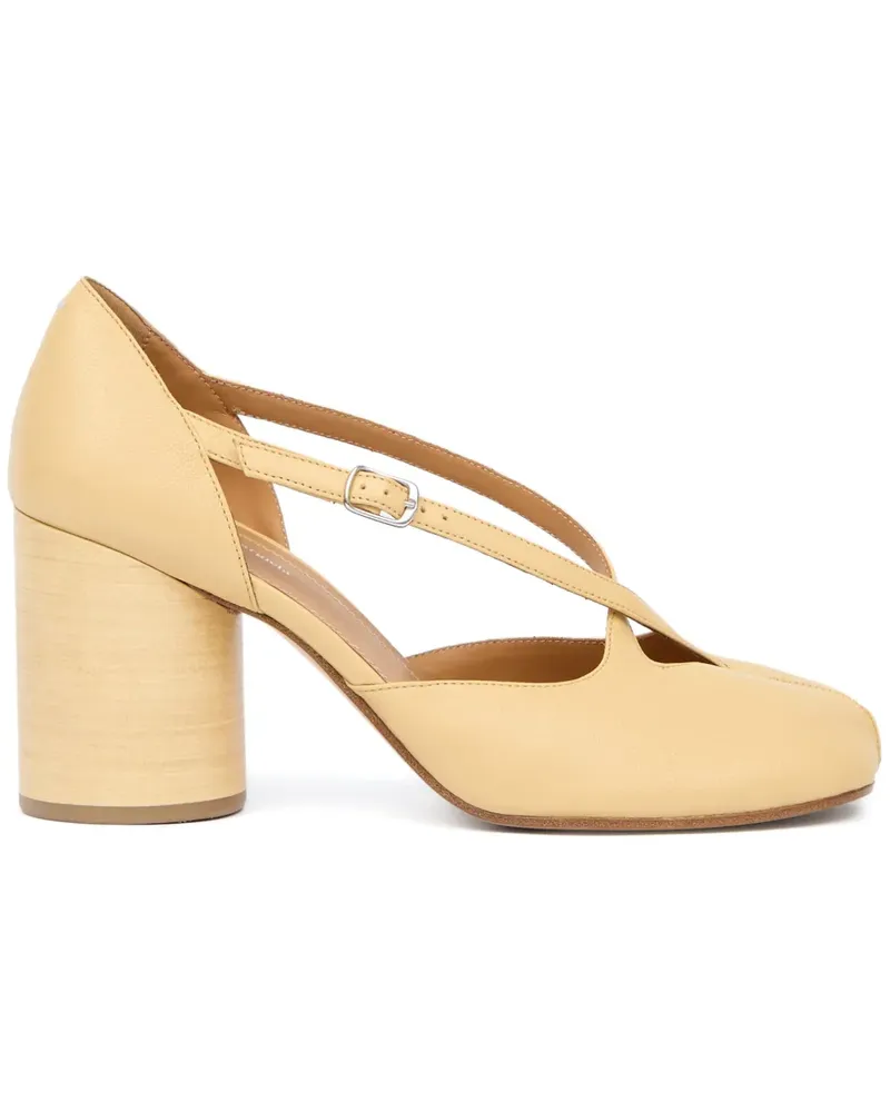 Maison Margiela Tabi Straps Pumps 80mm - Nude Nude