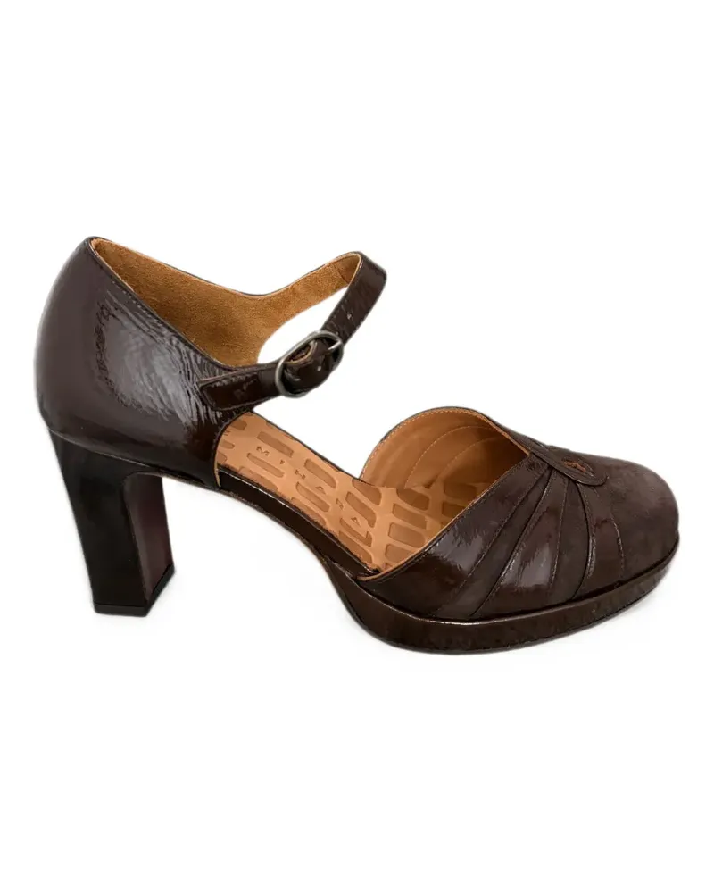 Chie Mihara Levi Pumps mit Schnalle - Braun Braun