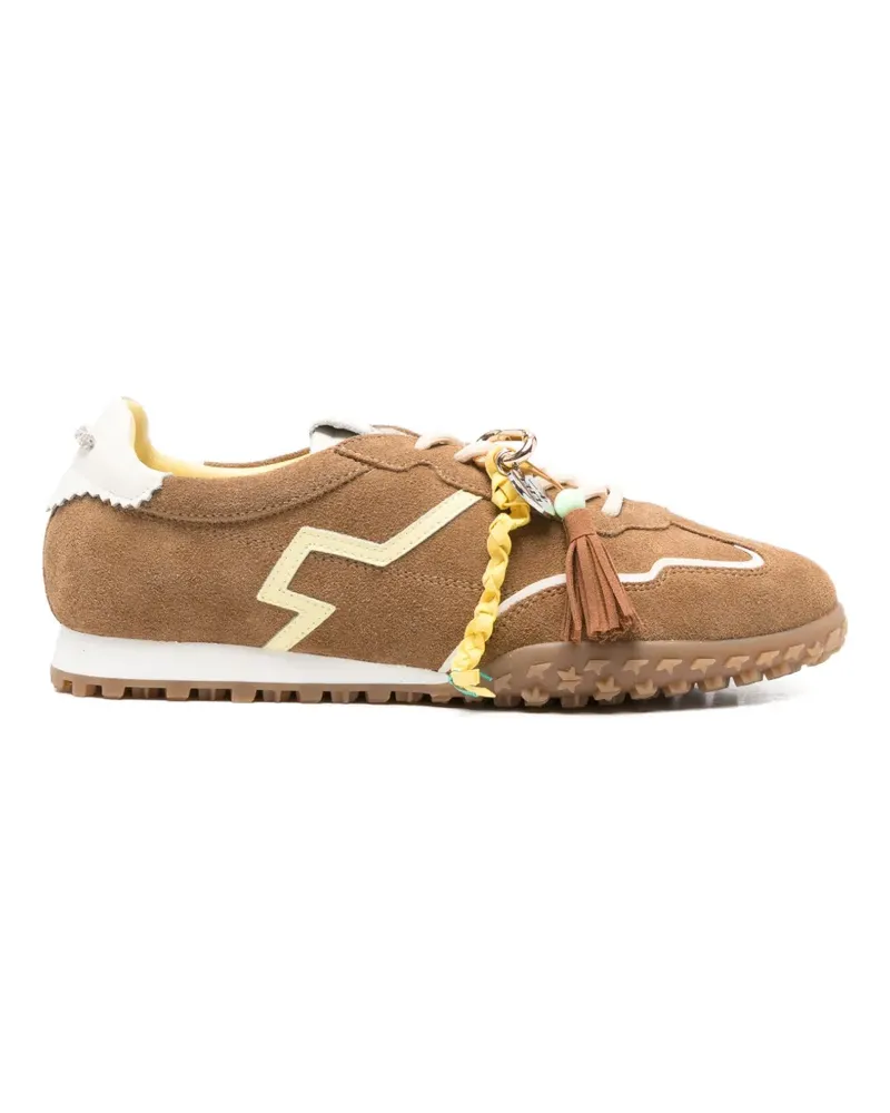 GIO+ Cielo Sneakers mit Quastendetail - Braun Braun