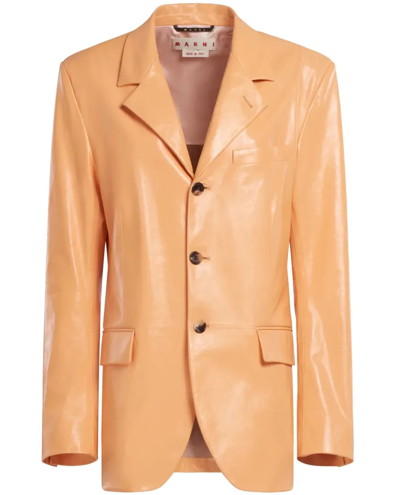 Marni Klassischer Blazer - Orange Orange