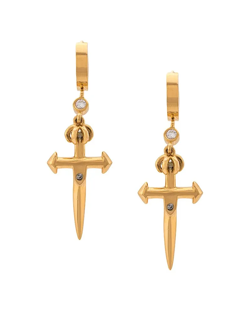 Nialaya Kleine 'Skyfall' Ohrringe - Gold Gold
