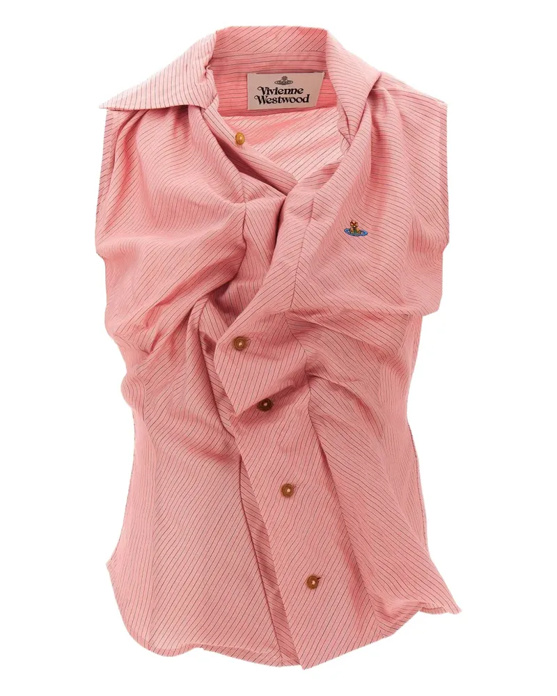Vivienne Westwood Drapiertes Top - Rosa Rosa