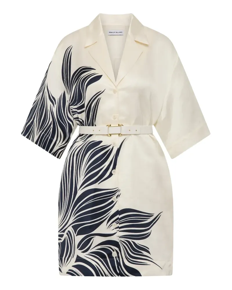 Rebecca Vallance Lalisa Minikleid mit Print - Nude Nude